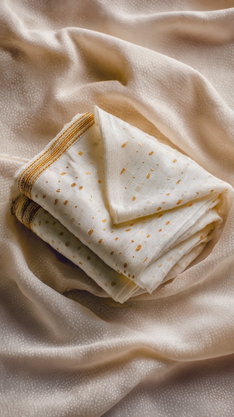 Bandhani dupatta tissue wrapping bridal care